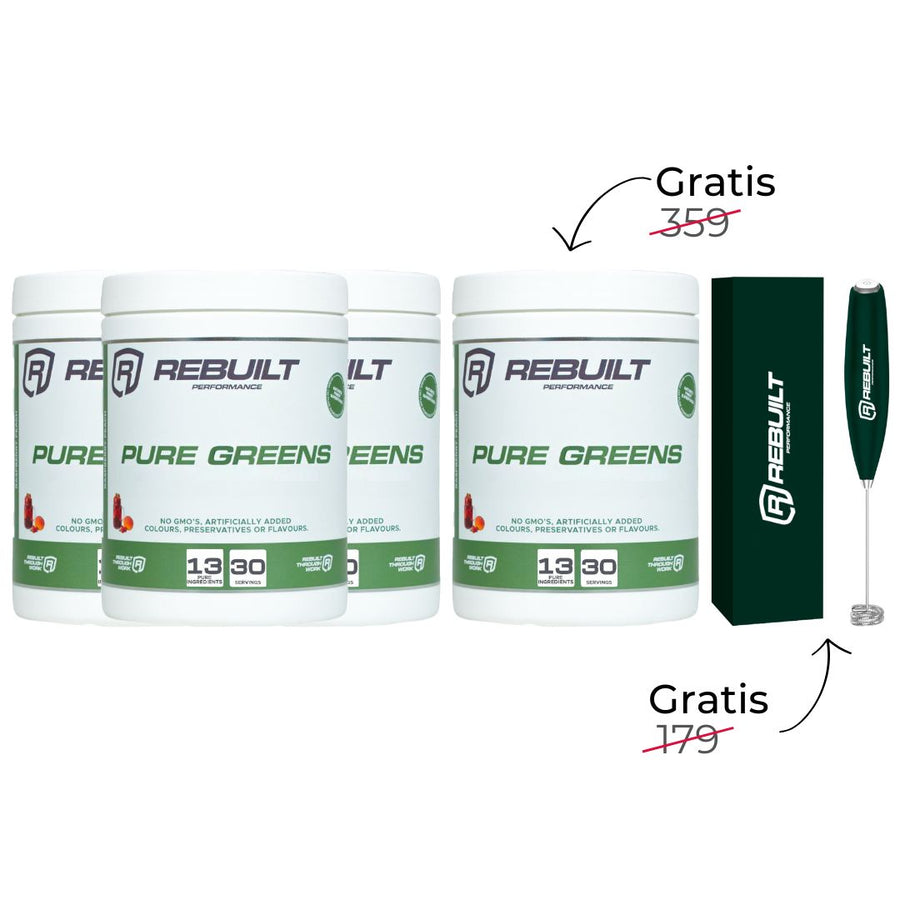3 kaufen, 4 erhalten + kostenloser Shaker